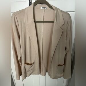 Soft Casual Cotton Blazer